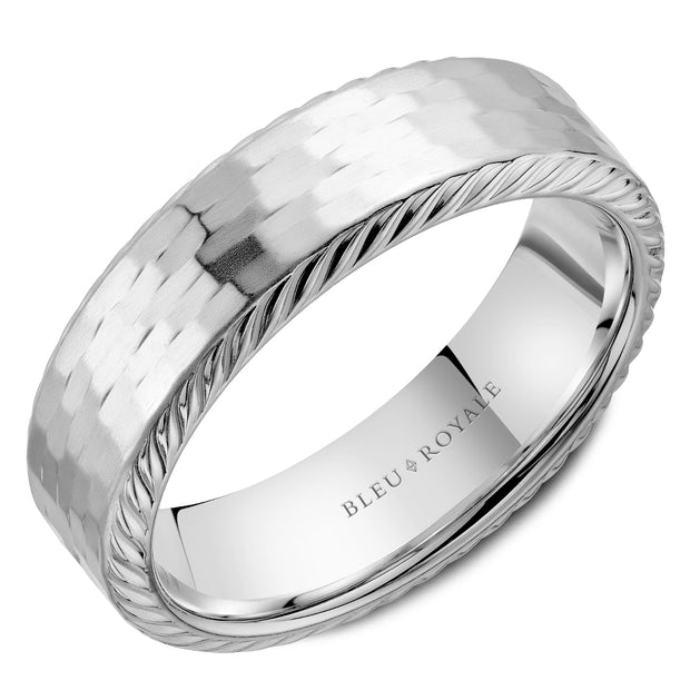 Bleu Royale Wedding Band