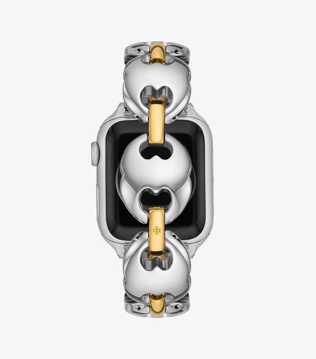 Tory Burch - Double T Link Band For Apple Watch® Two-Tone