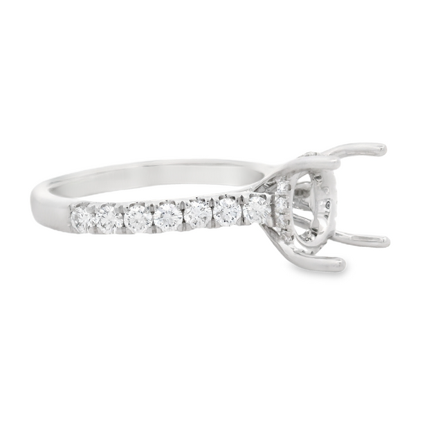 Diamond Semi-Mount Ring