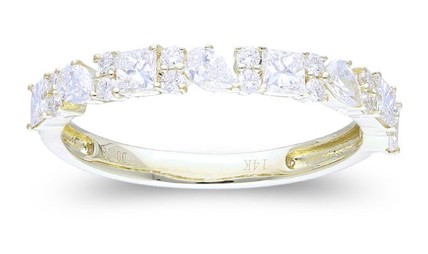 Alternating Shapes Diamond Band