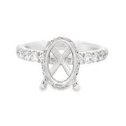 Diamond Semi-Mount Ring