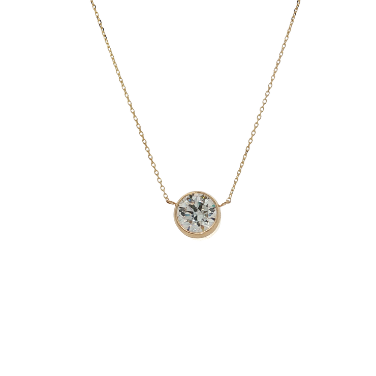 Diamond Solitaire Pendant