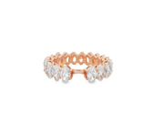 Oval Diamond Eternity Band