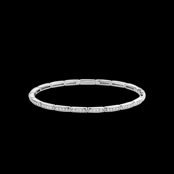 TI SENTO - CUBIC ZIRCONIA BANGLE BRACELET