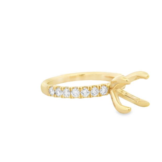 Diamond Engagement Ring Setting - 1/2 Ct