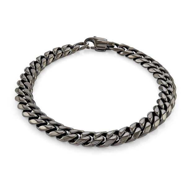 ITALGEM STEEL – CURB LINK BRACELET