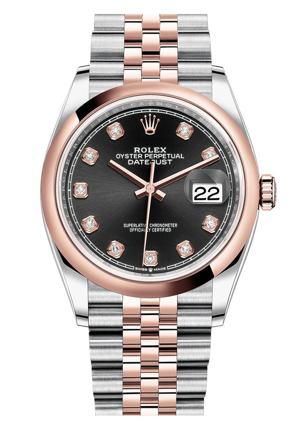2021 Rolex Datejust - Black Diamond Dial
