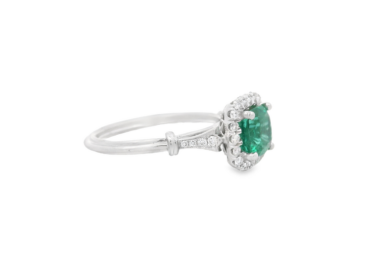 Emerald & Diamond Ring