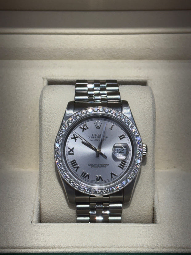 Rolex DateJust, Diamond Bezel