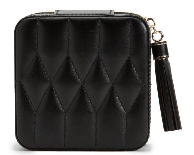 Wolf - "Caroline" Zip Travel Case - Black