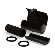Wolf - British Racing Triple Watch Roll - Black