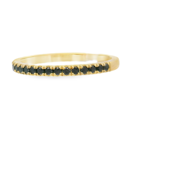 A Jaffe - Black Diamond Band - 1/5 Ct