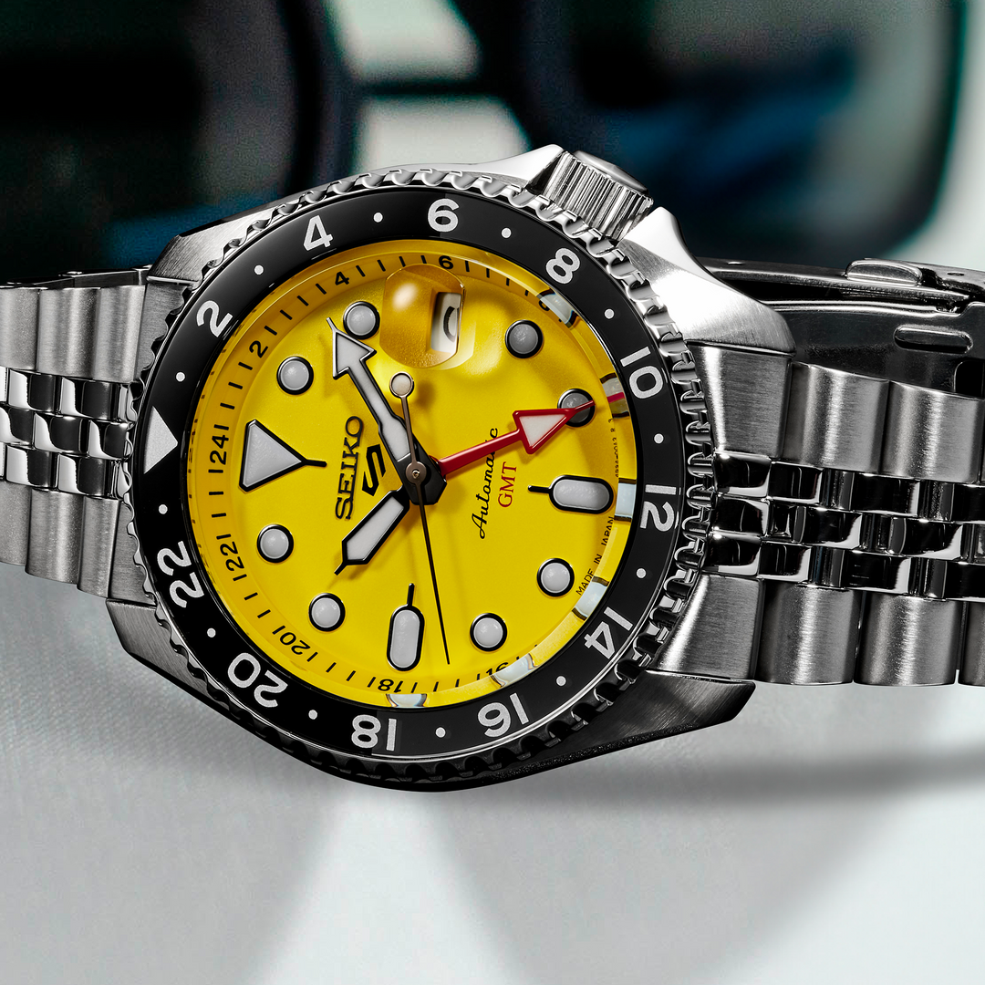 SEIKO　セイコー　掛け時計　イエロー　デッドストック SEIKO 5 Sports SKX GMT U.S. Special Creation – Siebke Hoyt
