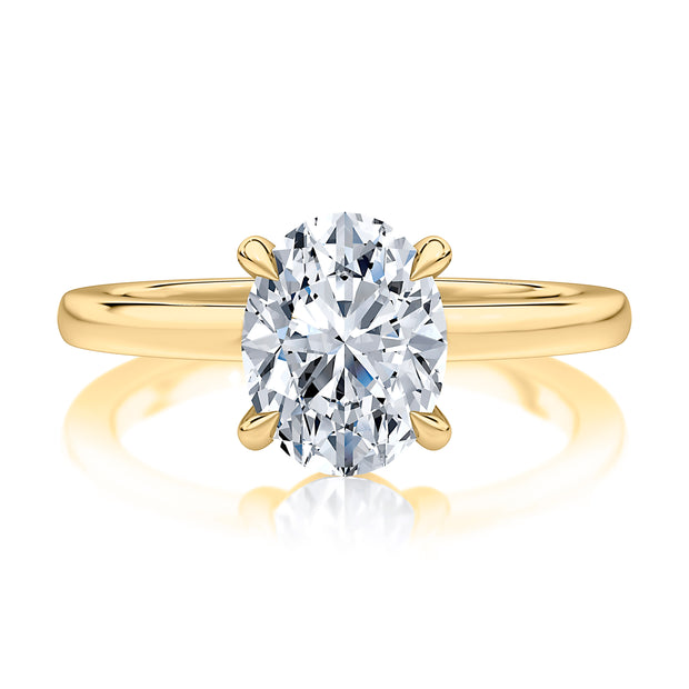 A JAFFE - SOLITAIRE ENGAGEMENT RING SETTING