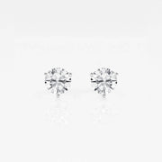 Martini Diamond Stud Earrings - 1 1/2 Ct