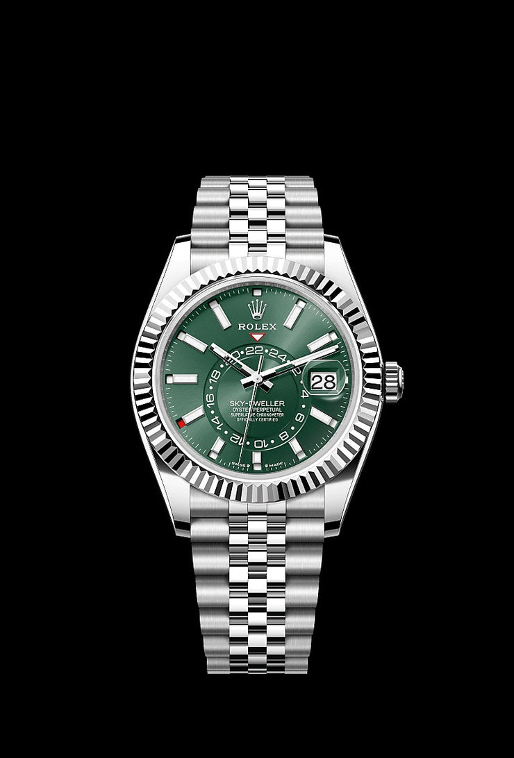 2025 Rolex SkyDweller - Green Dial
