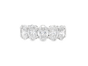 Oval Diamond 7 Stone Band