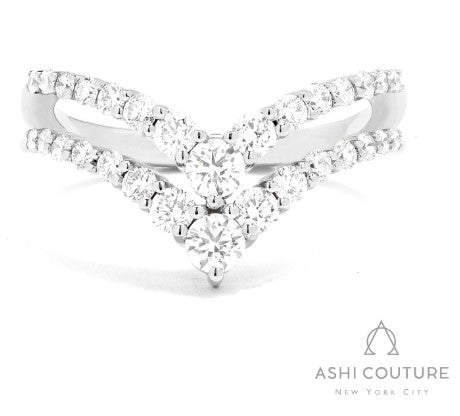 ASHI - CHEVRON DIAMOND RING