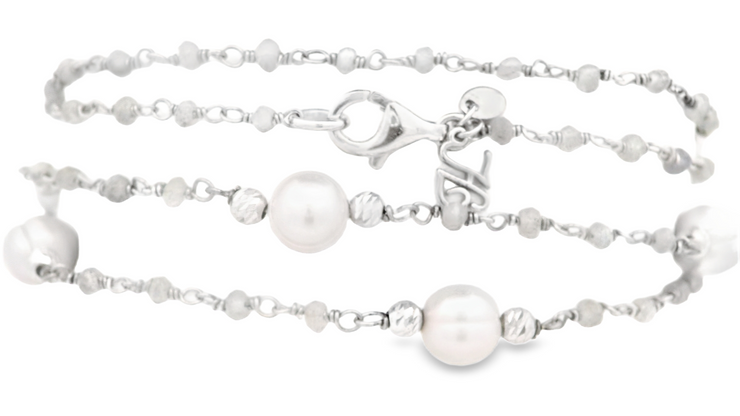 Honora Pearl Tin Cup Necklace
