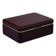 Wolf - Bella Large Jewelry Box - Bordeaux