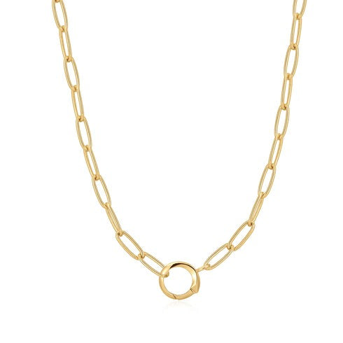Ania Haie - Paperclip Link Charm Connector Necklace