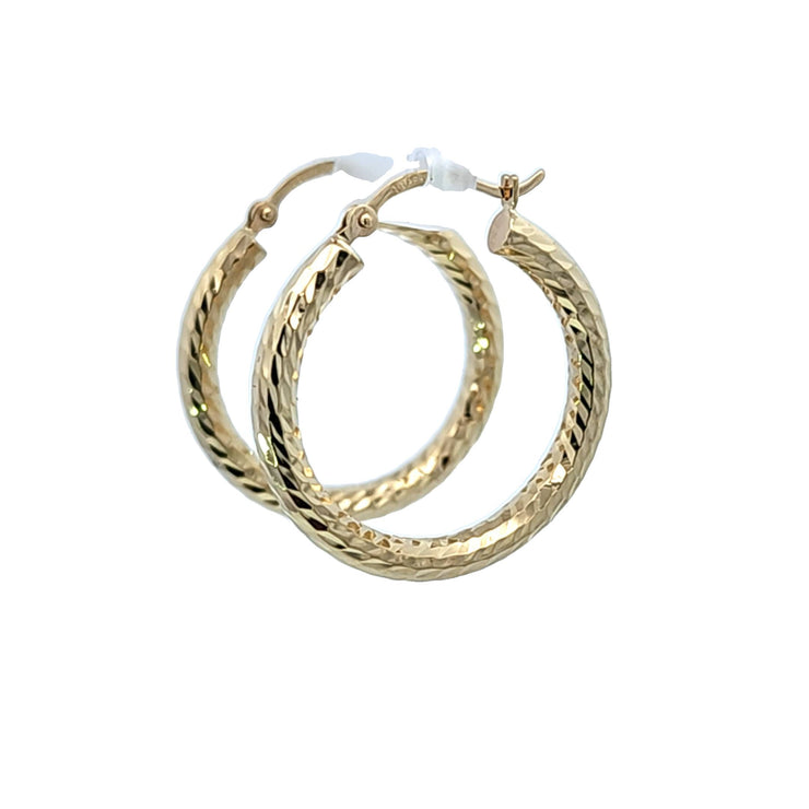 Gold Hoop Earring