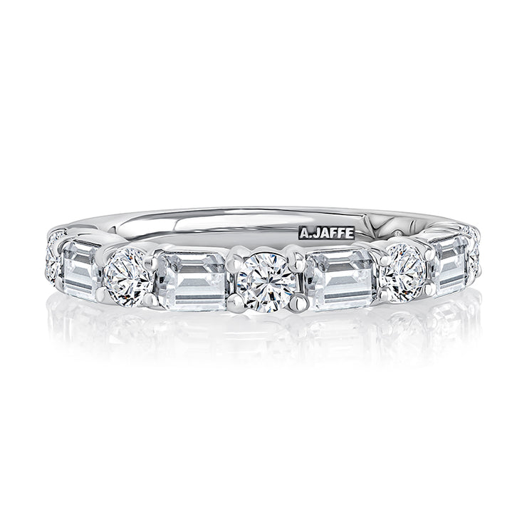 A JAFFE - DIAMOND WEDDING BAND