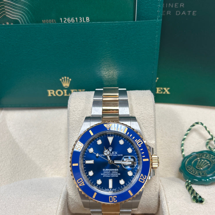 ROLEX SUBMARINER "BLUESY" 126613LB