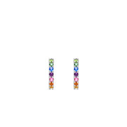 TI SENTO - RAINBOW HOOP EARRINGS