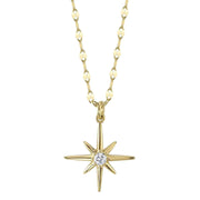Shy Creation - Diamond Star Pendant