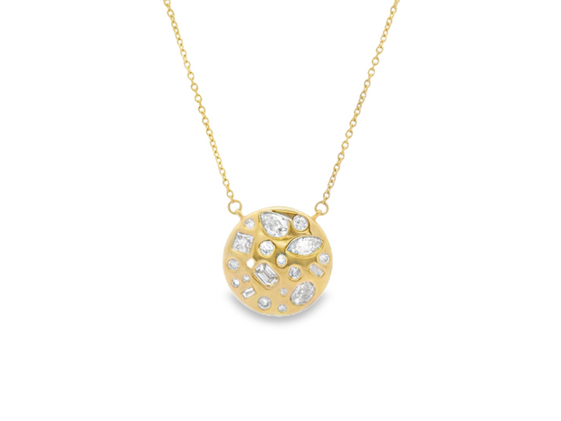Various Shape Diamond Pendant