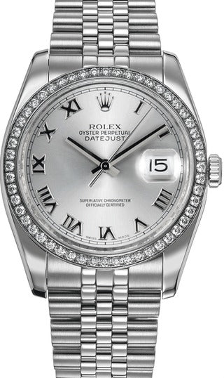 Rolex DateJust, Diamond Bezel