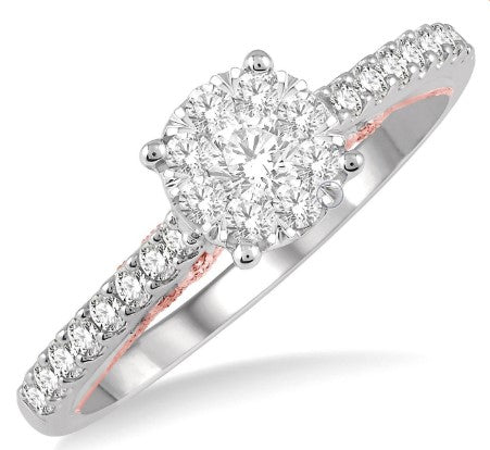 LOVEBRIGHT DIAMOND ENGAGEMENT RING