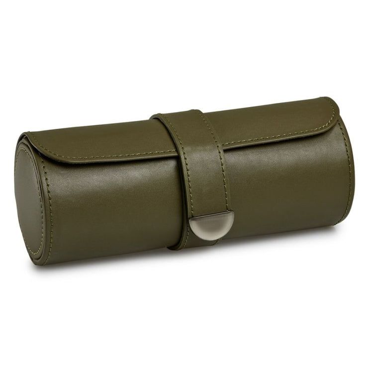 WOLF - Earth Triple Watch Roll - OLIVE