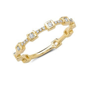 SHY CREATION - DIAMOND STACKABLE RING