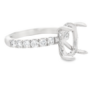 Diamond Semi-Mount Ring