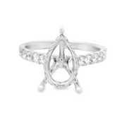Diamond Semi-Mount Ring