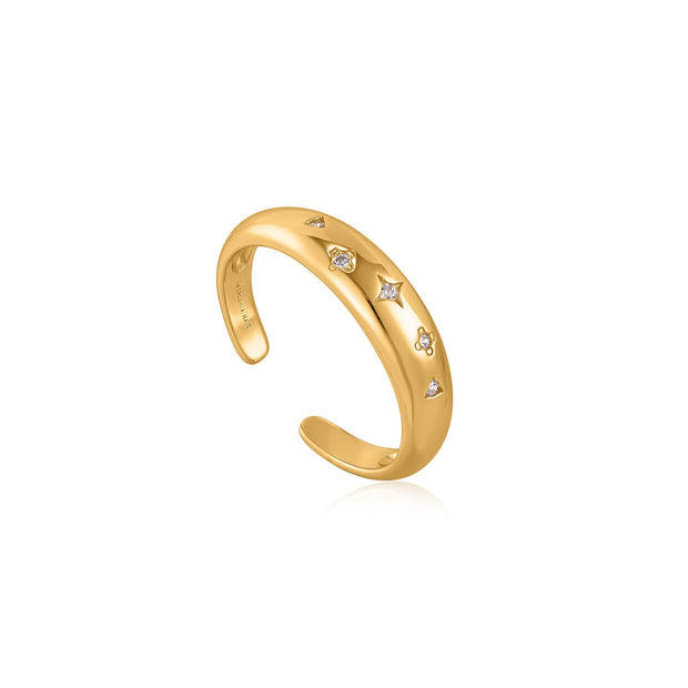 ANIA HAIE - Scattered Stars Adjustable Ring