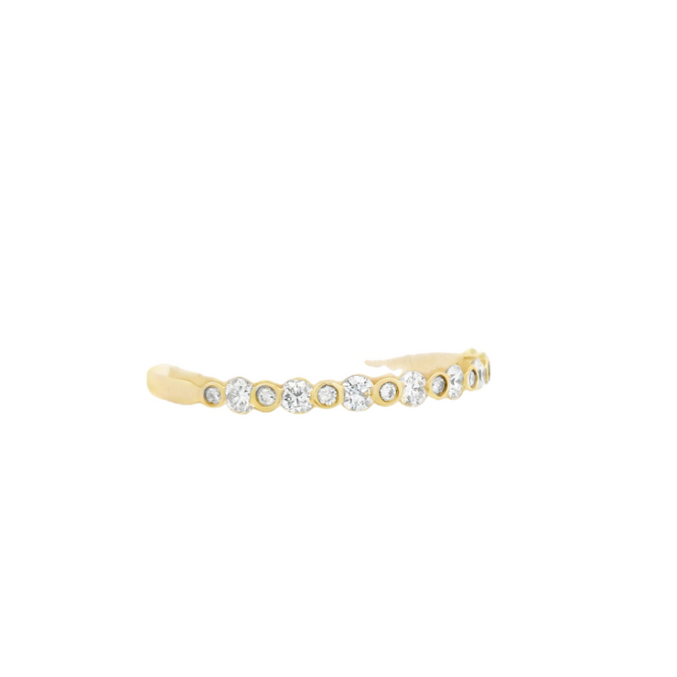 A Jaffe - Diamond Wedding Band - 1/4 Ct