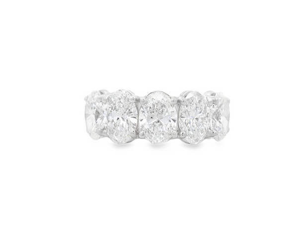 5 Stone Diamond Band - 5 Ct