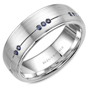 Bleu Royale Wedding Band