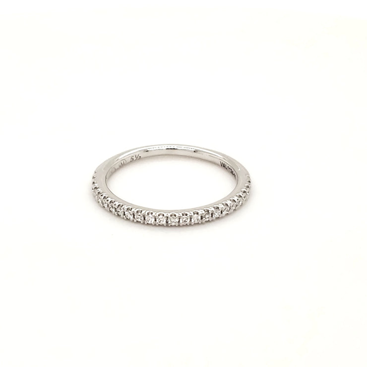 OM JEWELRY - PRONG SET 1/2 WAY AROUND DIAMOND WEDDING BAND