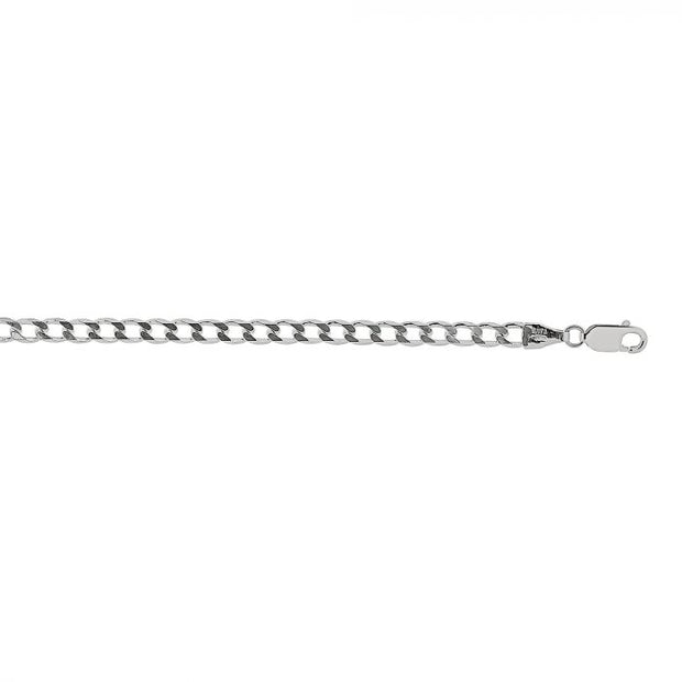 STERLING SILVER CURB CHAIN 24"