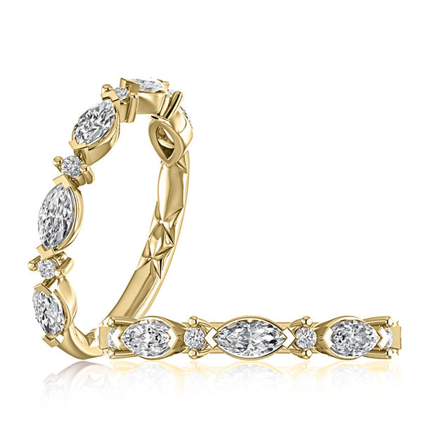 Diamond Wedding Bands  -  Women'