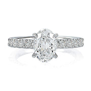 Prong Set Diamond Engagement Ring Setting