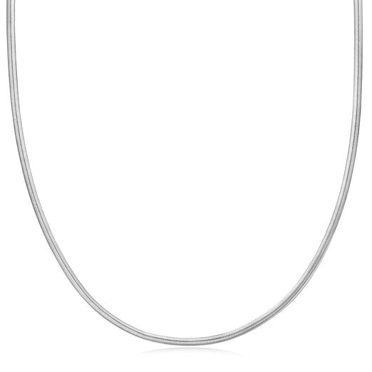 Ania Haie - Silver Flat Snake Chain
