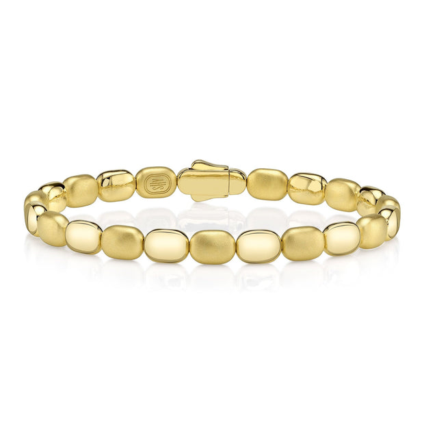 Shy Creation - YELLOW GOLD MATTE BANGLE