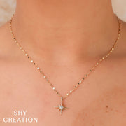 Shy Creation - Diamond Star Pendant