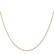 GOLD SPIGA CHAIN 18"