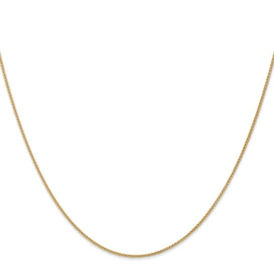 GOLD SPIGA CHAIN 18"